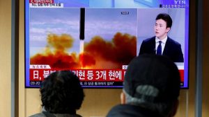 North Korea fires suspected intercontinental ballistic missile, lands near Japan