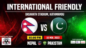 Friendly Football match: Nepal Vs Pakistan tomorrow