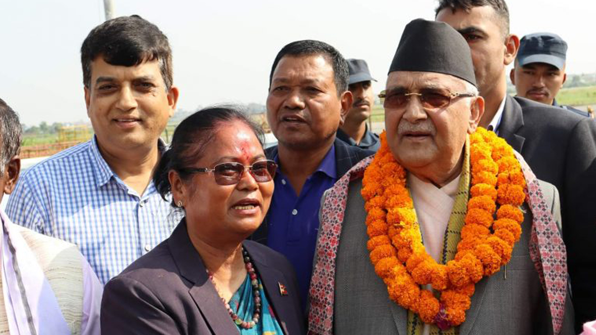 Prosperity possible through existing form of governance: Chair Oli