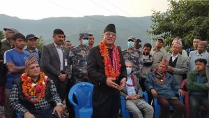 Dahal pledges to spearhead economic revolution from Gorkha