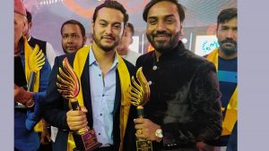 Pradeep Khadka wins Film Awards in India