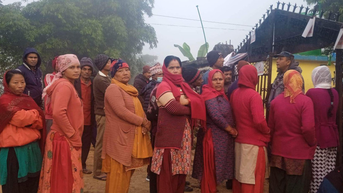 Voting underway in Devchuli