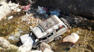 Three killed in road accident in Kalikot