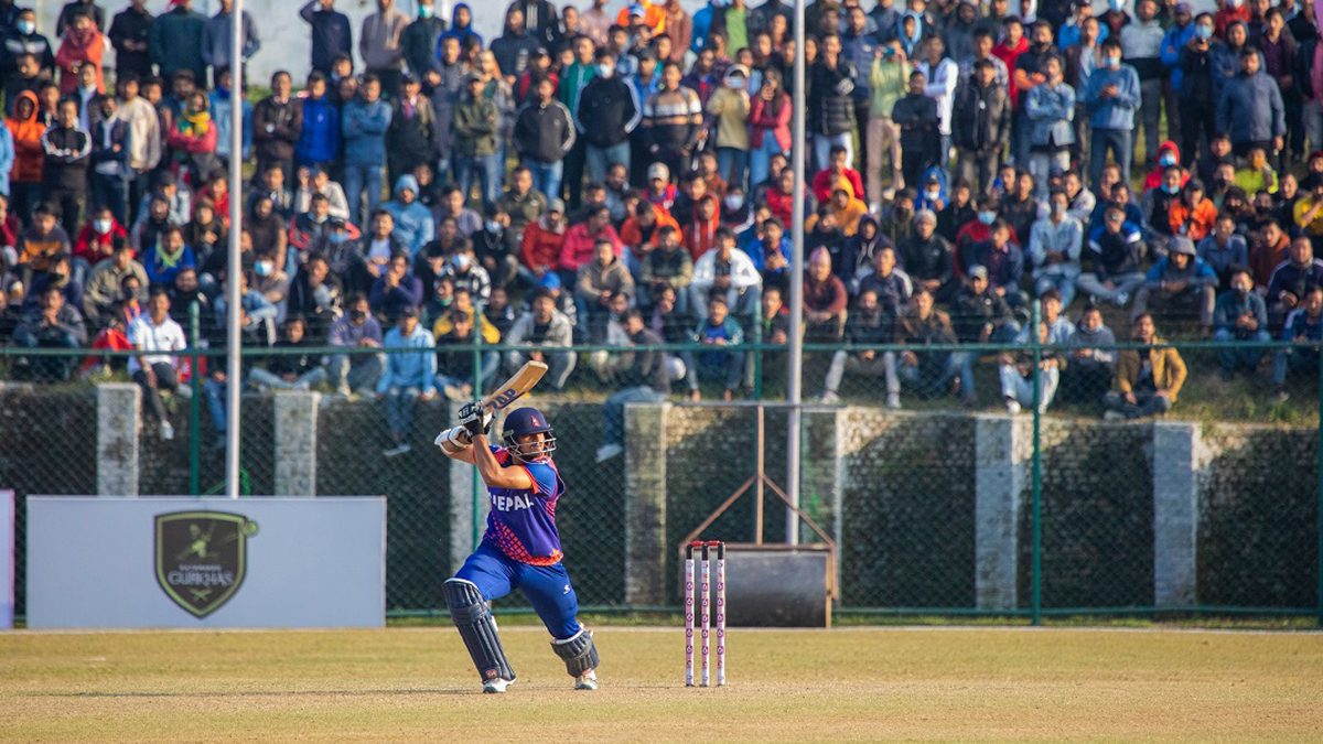 Nepal beats UAE by 3 wickets