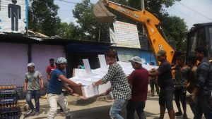 Nepalgunj metropolis launches drive against road encroachment