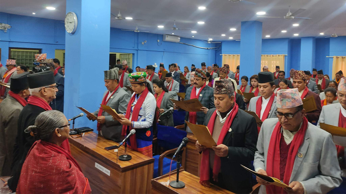 109 Bagmati PA members take oath