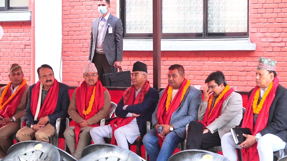 President Deuba directs to play an effective role in parliament