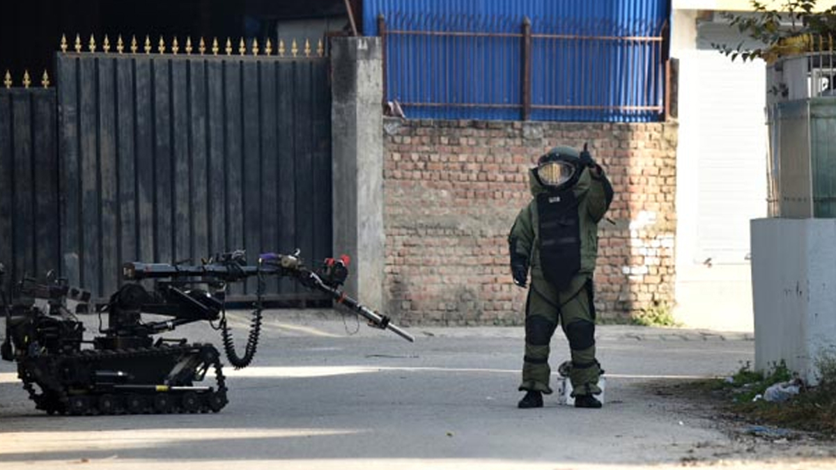 NA defused IED placed outside Gokul Baskota’s house