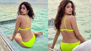 Hotness Alert! Janhvi drops Maldives’ vacation pictures