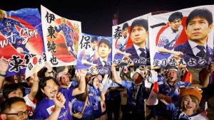Tears of joy in Japan after nail-biting win over Spain