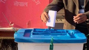 Voting at 10 voting centres of Dolakha underway