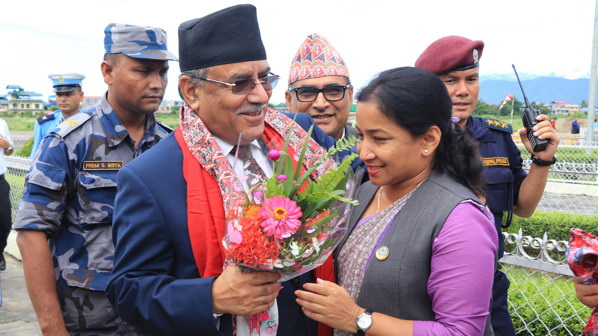 Chitwan folks elated on Prachanda becoming Prime Minister