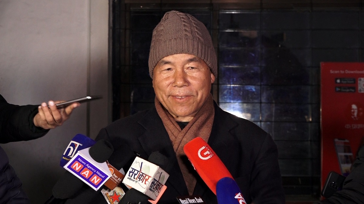 Dev Gurung Accuses NC-UML Alliance of Trying to Regress Nepal