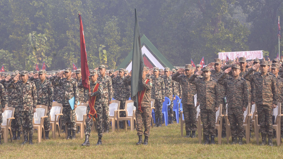 Nepal-India joint military exercise kicks off