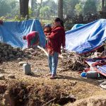 Landslide affected families suffer worst in cold