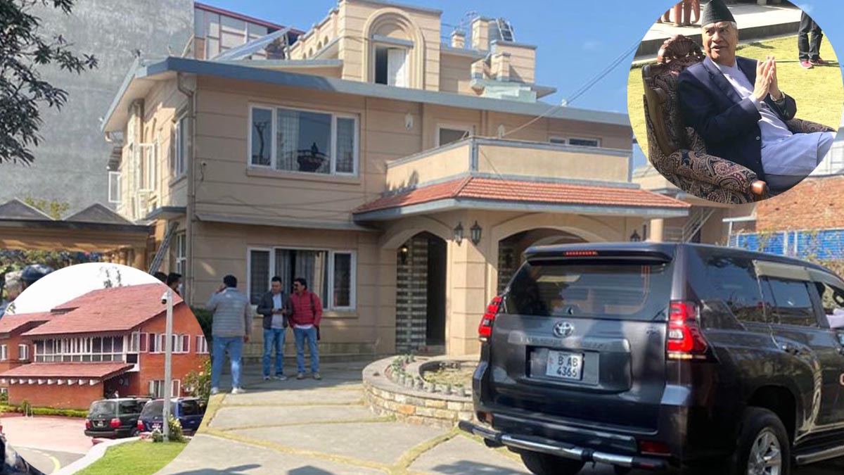 Deuba leaves PM’s official residence, moves to a rented house