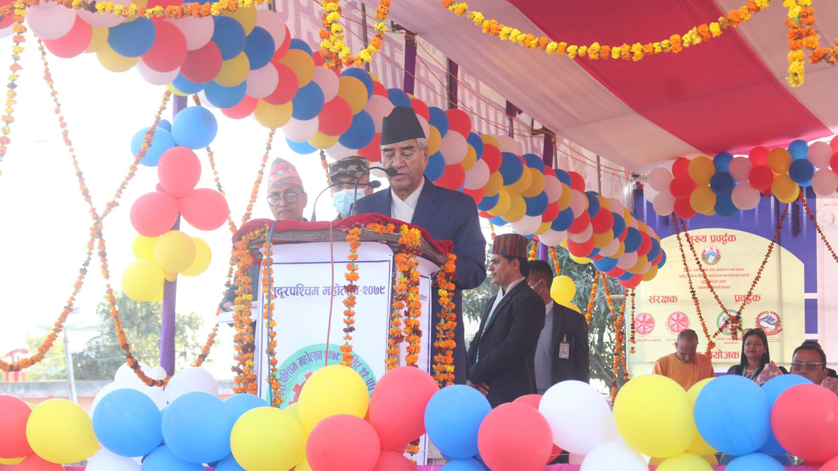 West Seti and Pancheswar will ensure prosperity: PM Deuba