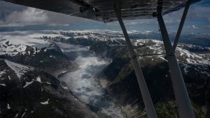 As climate clock ticks, aviator races to photograph glaciers