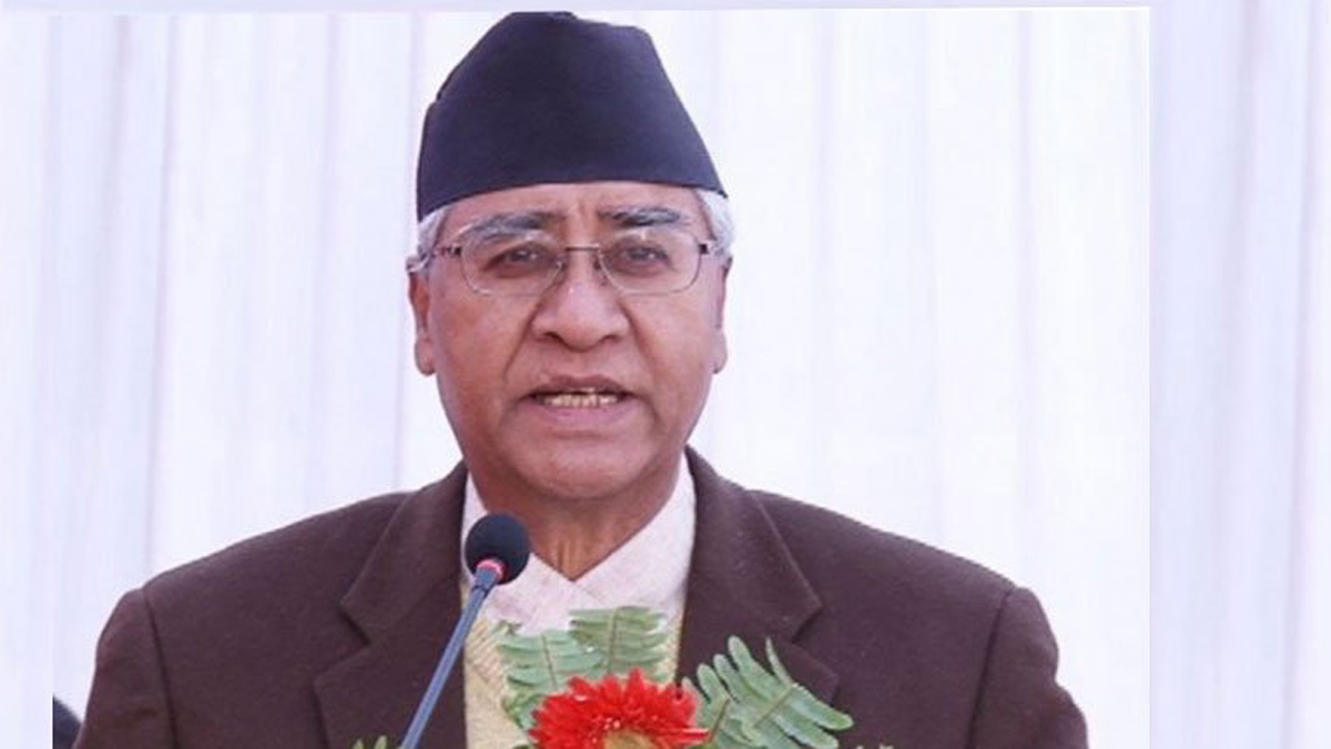 President-candidate Poudel, a leader with history of struggle for democracy: NC President Deuba
