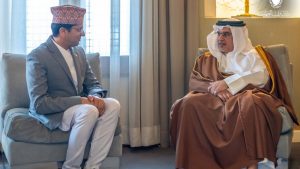 Ambassador Wagle pays courtesy call on Bahrain Crown Prince and PM