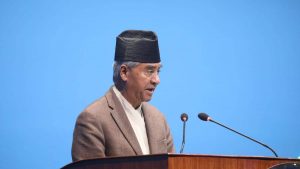 Nepali people have much expectation from this parliament: NC president Deuba