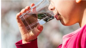 Drinking water contains iron more than requirement