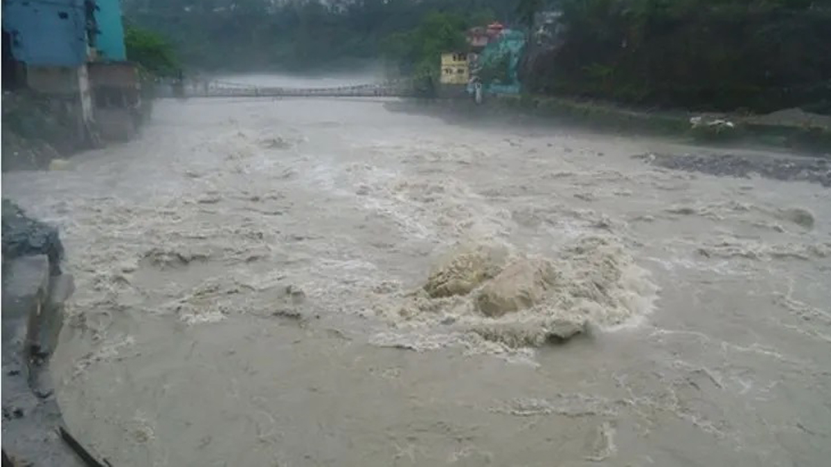 Mahakali River Exceeds Danger Mark, Flood Risk Heightens in Kanchanpur