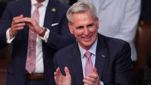 McCarthy elected US House Speaker amid angry scenes