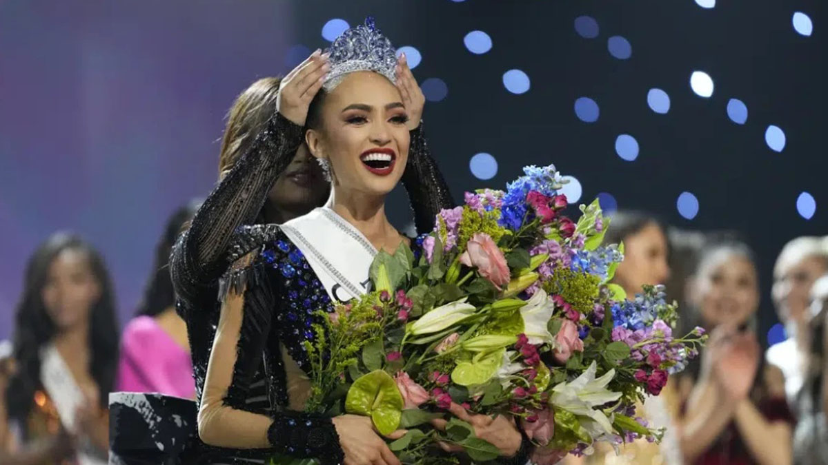 Miss USA R’Bonney Gabriel wins Miss Universe