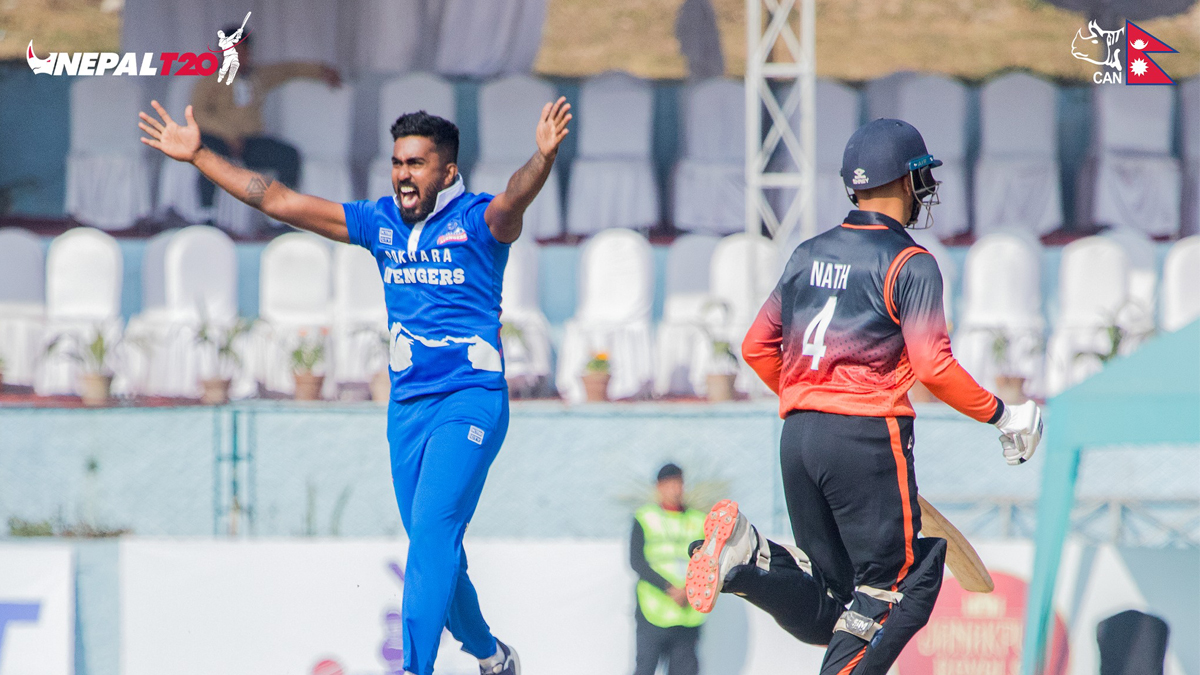 Nepal T20 Cricket League: Janakpur Royals beat Pokhara Avengers by six wickets
