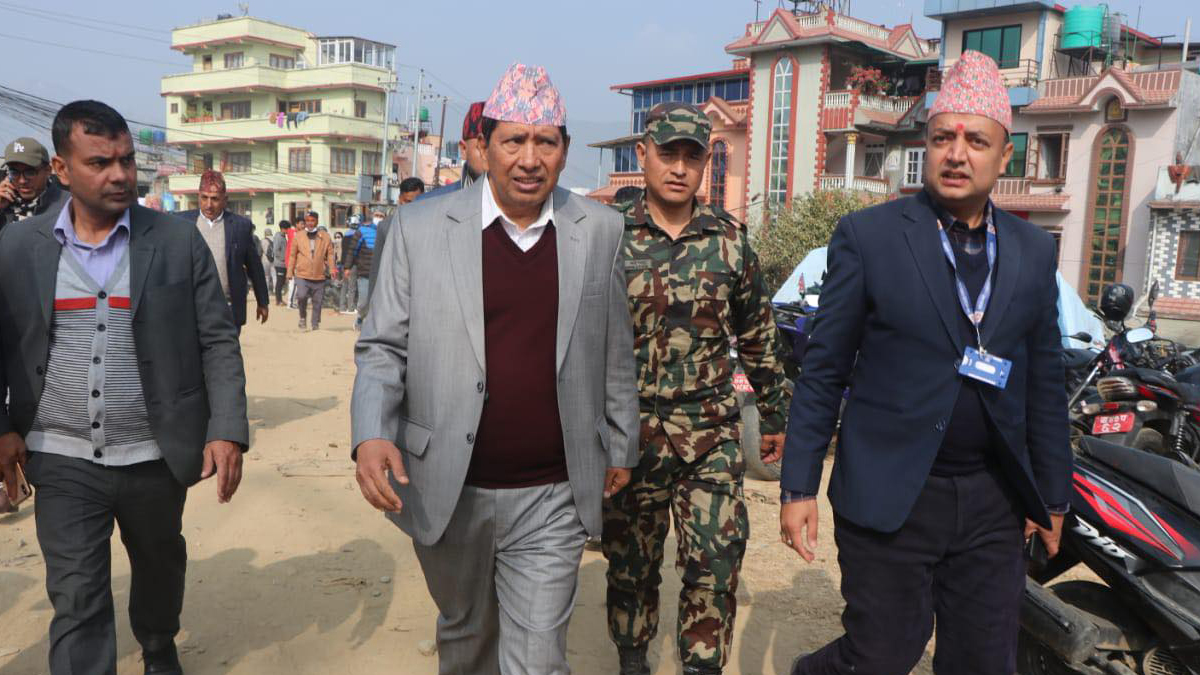 DPM Shrestha carries out monitoring at Transport Office