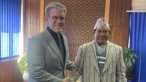 DPM Shrestha and US Ambassador meet