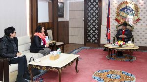 EU Ambassador Deprez calls on Prime Minister Prachanda