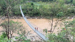 Almost all tuins replaced by suspension bridges