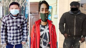 Three prisoners who fled jail arrested