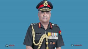 Indian Army Chief Manoj Pande arriving Nepal on Army Day