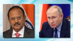 India’s National Security Advisor Ajit Doval Meets Russian President Vladimir Putin