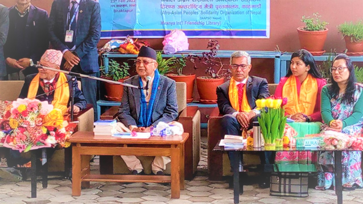 Nepali people will not accept any-type of violence: Chair Oli