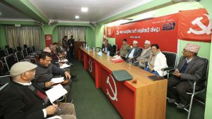 Maoist Centre’s meeting assigned Chair Prachanda to decide on the Presidential election