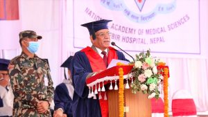 PM vows to develop government hospital as hub of medical science