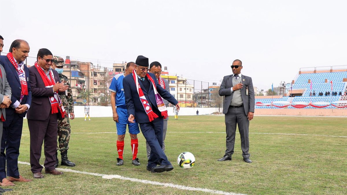 Prime Minister Dahal stresses development of sports sector