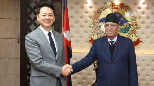 Special envoy of South Korean President holds meeting with PM Dahal