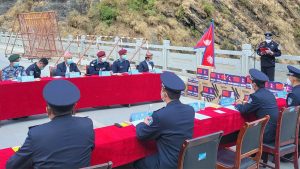 “Border counterpart meeting” held face to face between Nepal and China