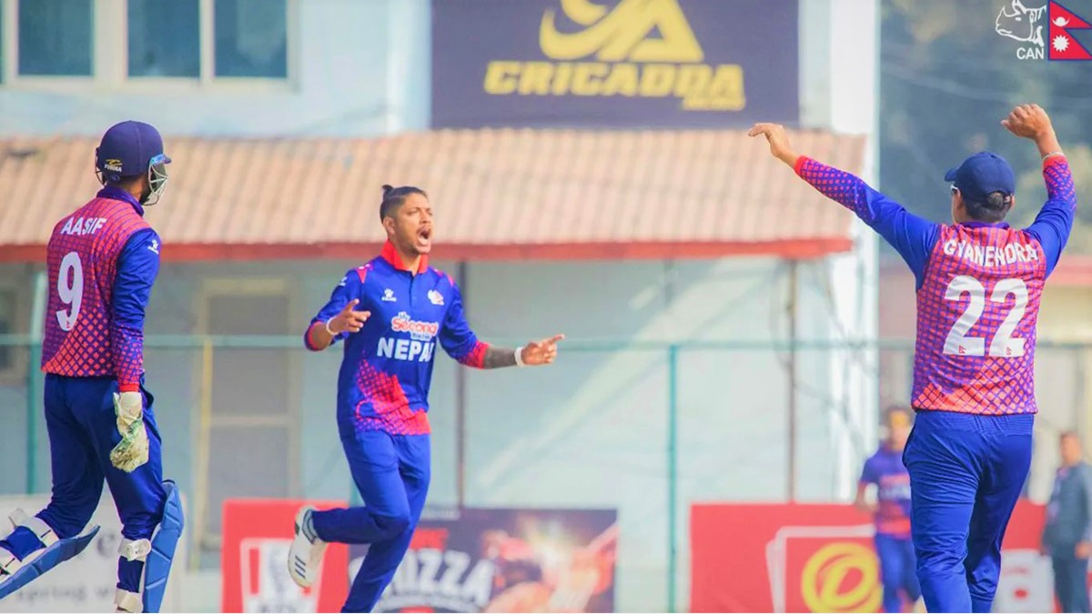 ICC Men’s Cricket World Cup League 2: Nepal sweeps the tri-series