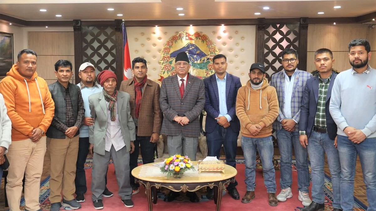 PM Dahal pledges of initiative to bring Karki who is in Saudi prison to Nepal