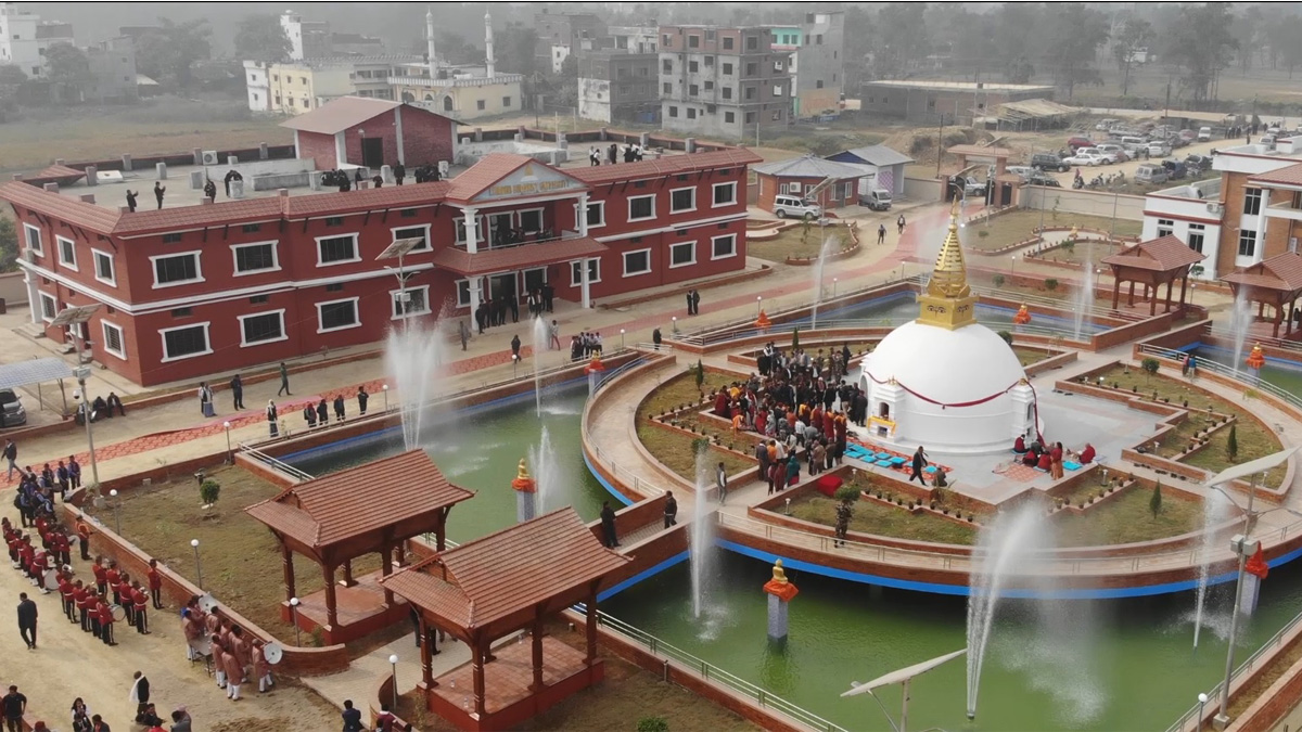 Lumbini Buddhist University to put vicinity in Panchsheel