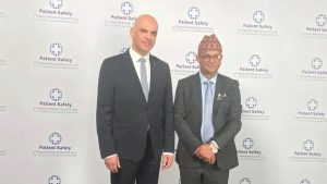 Minister Giri meets President of Switzerland