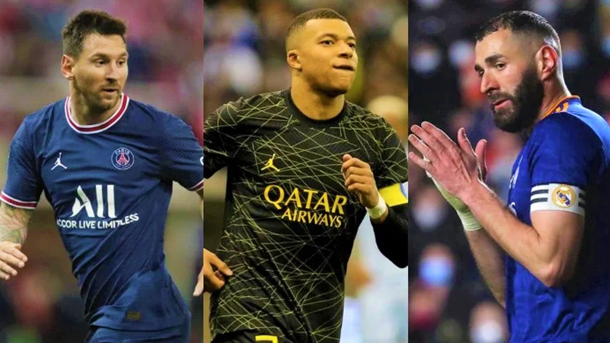 Messi, Mbappe and Benzema up for FIFA Best award