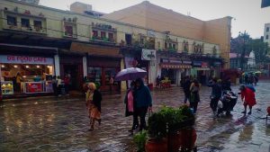 Various places, including Kathmandu Valley witnesses rain