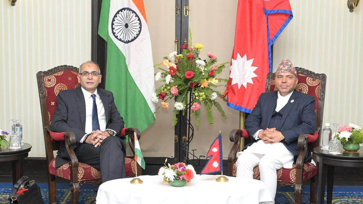 Indian Foreign Secretary Kwatra returns India completing two-day Nepal visit